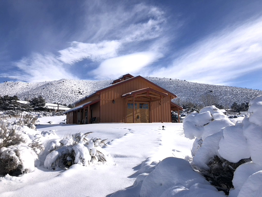 Satya Mandir in Winter